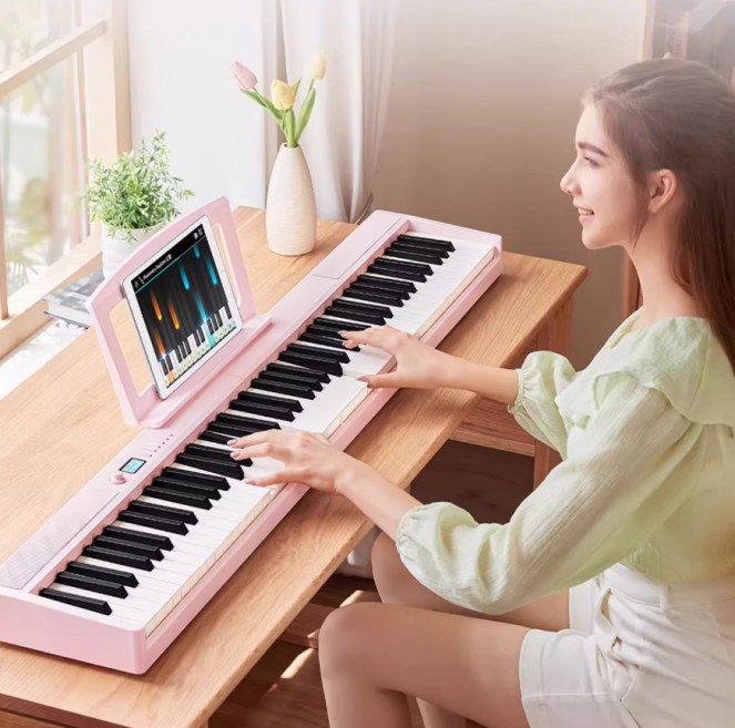 高顏值智能鋼琴新寵，特倫斯V30 Pro折疊琴出圈了！